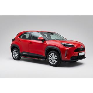 Bočné nášľapy Maya Red (2 ks., hliník) Toyota Yaris/Yaris Cross (XP210) 2020– fotografia 1