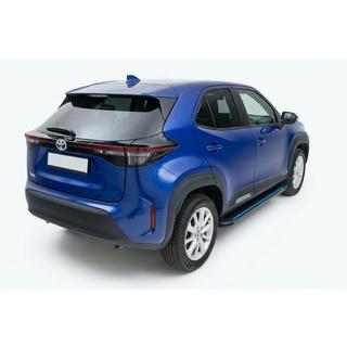 Bočné nášľapy Maya Blue (2 ks, hliník) Toyota Yaris/Yaris Cross (XP210) 2020– fotografia 1