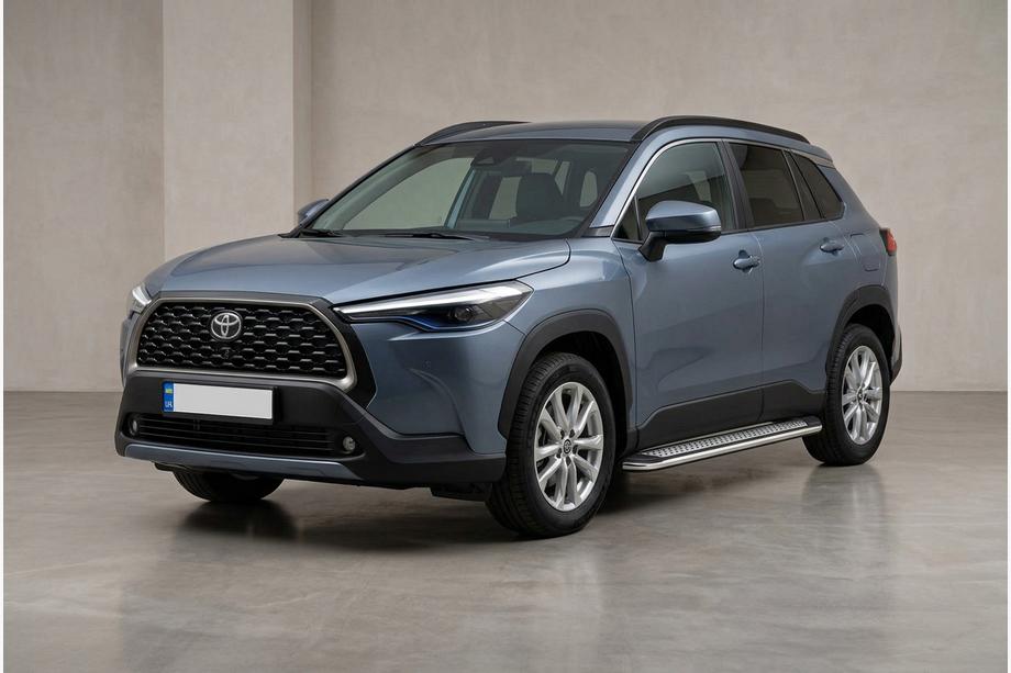 Toyota Corolla Cross 2020– Bočné nášľapy Maydos V2 (2 ks, hliník) Image