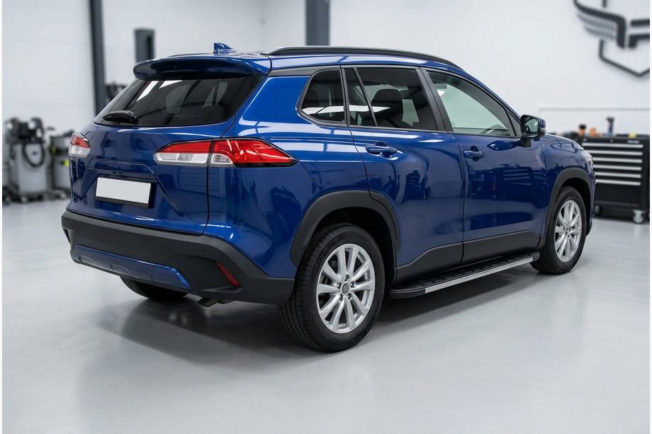 Toyota Corolla Cross 2020– Bočné nášľapy Duru (2 ks, hliník) Image