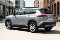 Toyota Corolla Cross 2020– Bočné prahy Tayga Grey (2 ks, hliník) fotografia 1