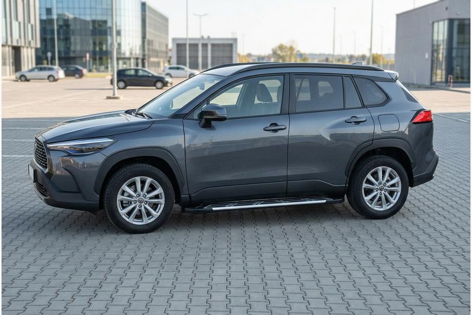 Toyota Corolla Cross 2020– Bočné nášľapy Sunrise (2 ks, hliník) Image
