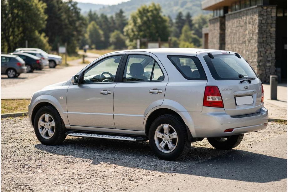 Kia Sorento I BL 2002–2009 Bočné nášľapy Shining V1 (2 ks, hliník) Image