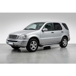 Bočné nášľapy Shining V1 (2 ks, hliník) Mercedes ML W163 1997–2005 fotografia 1