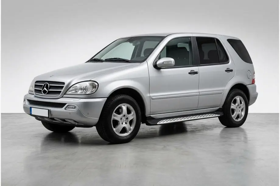 Mercedes ML W163 1997–2005 Bočné nášľapy Shining V1 (2 ks, hliník) Image