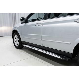Bočné nášľapy Shining V1 (2 ks, hliník) SsangYong Action 2005–2018 fotografia 1