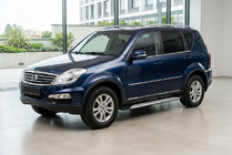 SsangYong Rexton I 2001–2017 Bočné nášľapy Shining V1 (2 ks, hliník) fotografia 1