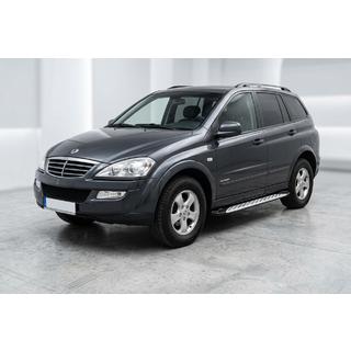 Bočné nášľapy Shining V1 (2 ks, hliník) SsangYong Kyron 2005–2014 fotografia 1