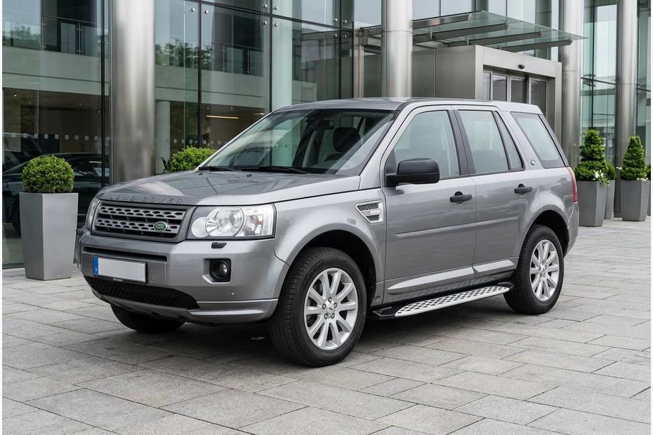 Land Rover Freelander II 2006–2014 Bočné nášľapy Shining V1 (2 ks, hliník) Image