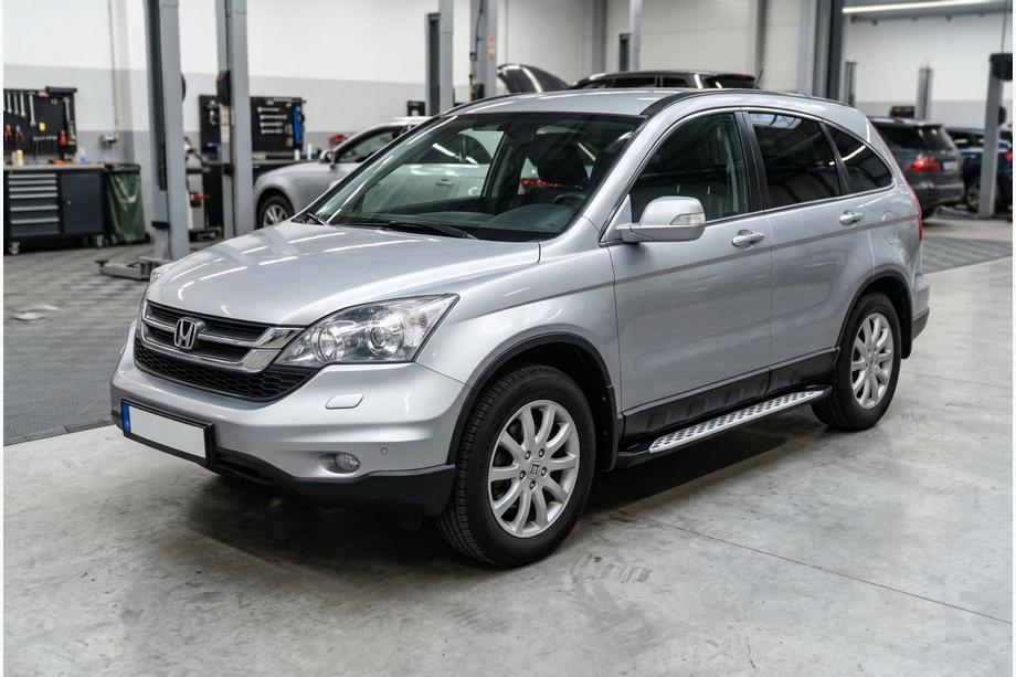 Honda CRV 2007–2011 Bočné nášľapy Shining V1 (2 ks, hliník) Image