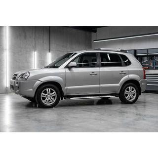Bočné nášľapy Shining V1 (2 ks, hliník) Hyundai Tucson JM 2004– fotografia 1
