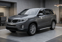 Kia Sorento II XM 2009–2014 Bočné nášľapy Shining V1 (2 ks, hliník) fotografia 1