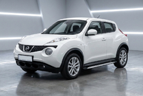 Nissan Juke 2010–2019 Bočné nášľapy Shining V1 (2 ks, hliník) fotografia 1