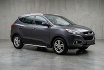 Hyundai IX-35 2010–2015 Bočné nášľapy Shining V1 (2 ks, hliník) fotografia 1