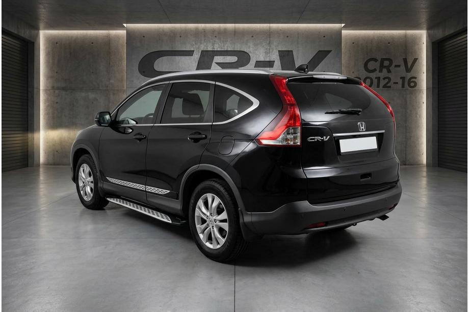 Honda CRV 2012–2016 Bočné nášľapy Shining V1 (2 ks, hliník) Image