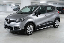 Renault Captur 2013–2019 Bočné nášľapy Shining V1 (2 ks, hliník) fotografia 1