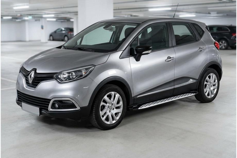 Renault Captur 2013–2019 Bočné nášľapy Shining V1 (2 ks, hliník) Image