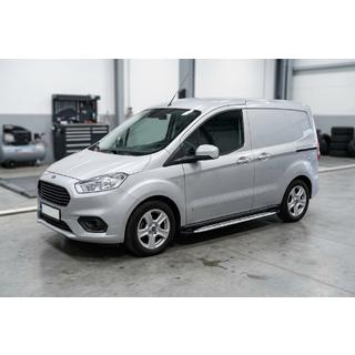 Bočné nášľapy Shining V1 (2 ks, hliník) Ford Courier 2014–2023 fotografia 1