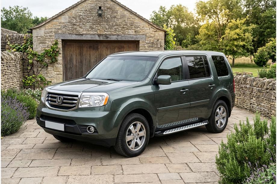 Honda Pilot 2008–2015 Bočné nášľapy Shining V1 (2 ks, hliník) Image