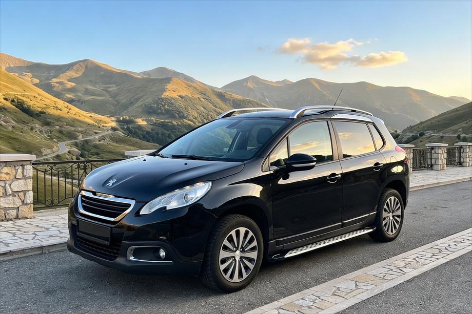 Peugeot 2008 2013–2019 Bočné nášľapy Shining V1 (2 ks, hliník) Image
