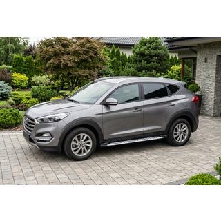 Bočné nášľapy Shining V1 (2 ks, hliník) Hyundai Tucson TL 2016–2021 fotografia 1