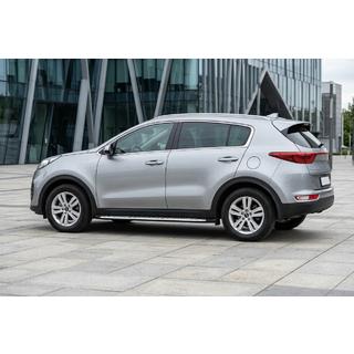 Bočné nášľapy Shining V1 (2 ks, hliník) Kia Sportage 2015–2021 fotografia 1