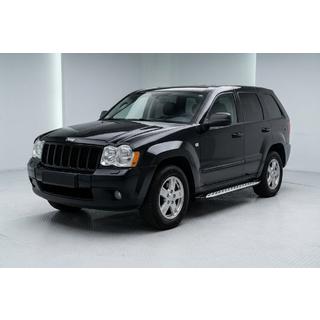 Bočné nášľapy Shining V1 (2 ks, hliník) Jeep Grand Cherokee WK 2004–2010 fotografia 1