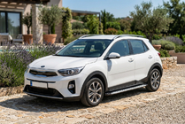 Kia Stonic 2017– Bočné nášľapy Shining V1 (2 ks, hliník) fotografia 1