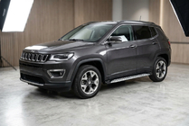 Jeep Compass 2016– Bočné nášľapy Shining V1 (2 ks, hliník) fotografia 1