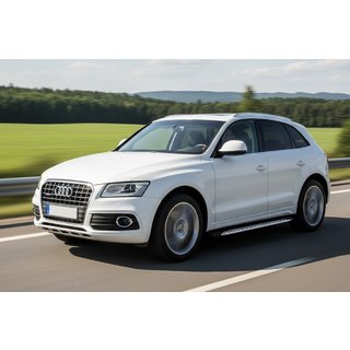Bočné nášľapy Shining V1 (2 ks, hliník) Audi Q5 2008–2017 fotografia 1