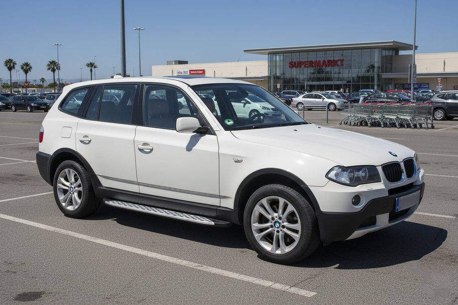 BMW X3 E83 2003–2010 Bočné nášľapy Shining V1 (2 ks, hliník) Image