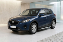 Mazda CX-5 2012–2017 Bočné nášľapy Shining V1 (2 ks, hliník) fotografia 1
