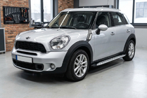 Mini Countryman R60 2010–2017 Bočné nášľapy Shining V1 (2 ks, hliník) fotografia 1