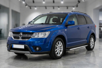 Dodge Journey 2008–2020 Bočné nášľapy Shining V1 (2 ks, hliník) fotografia 1