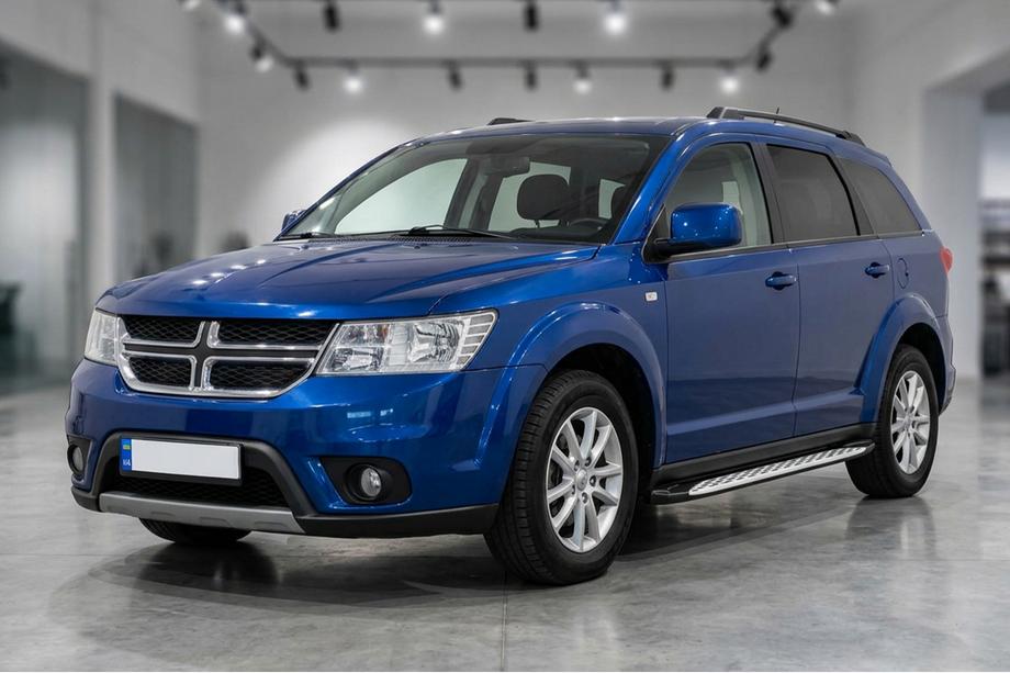 Dodge Journey 2008–2020 Bočné nášľapy Shining V1 (2 ks, hliník) Image
