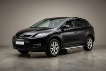 Mazda CX-7 2006–2012 Bočné nášľapy Shining V1 (2 ks, hliník) fotografia 1