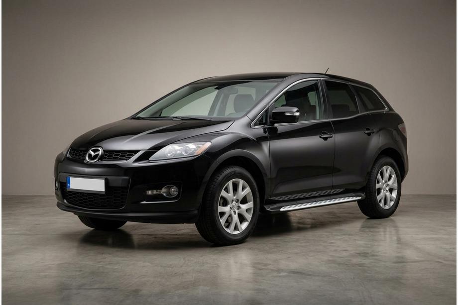 Mazda CX-7 2006–2012 Bočné nášľapy Shining V1 (2 ks, hliník) Image