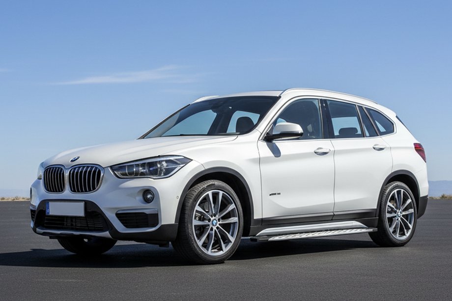 BMW X1 F48 2015–2022 Bočné nášľapy Shining V1 (2 ks, hliník) Image