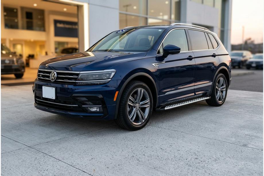 Volkswagen Tiguan 2016–2023 Bočné nášľapy Shining V1 (2 ks, hliník) Fotografia 1