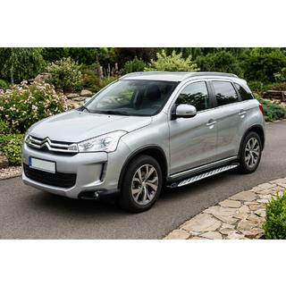 Bočné nášľapy Shining V1 (2 ks, hliník) Citroen C-4 Aircross 2012–2017 fotografia 1