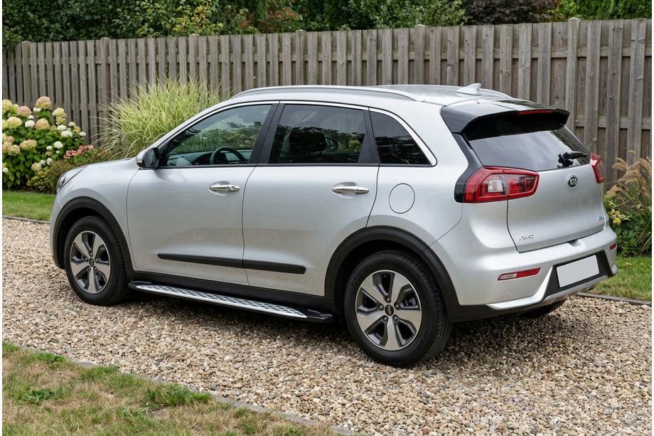 Kia Niro 2016–2021 Bočné nášľapy Shining V1 (2 ks, hliník) Image