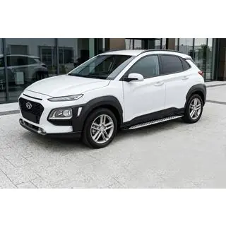 Bočné nášľapy Shining V1 (2 ks, hliník) Hyundai Kona 2017–2023 fotografia 1