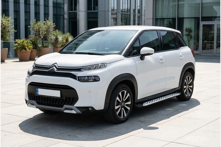 Citroen C-3 Aircross 2017–2024 Bočné nášľapy Shining V1 (2 ks, hliník) Image