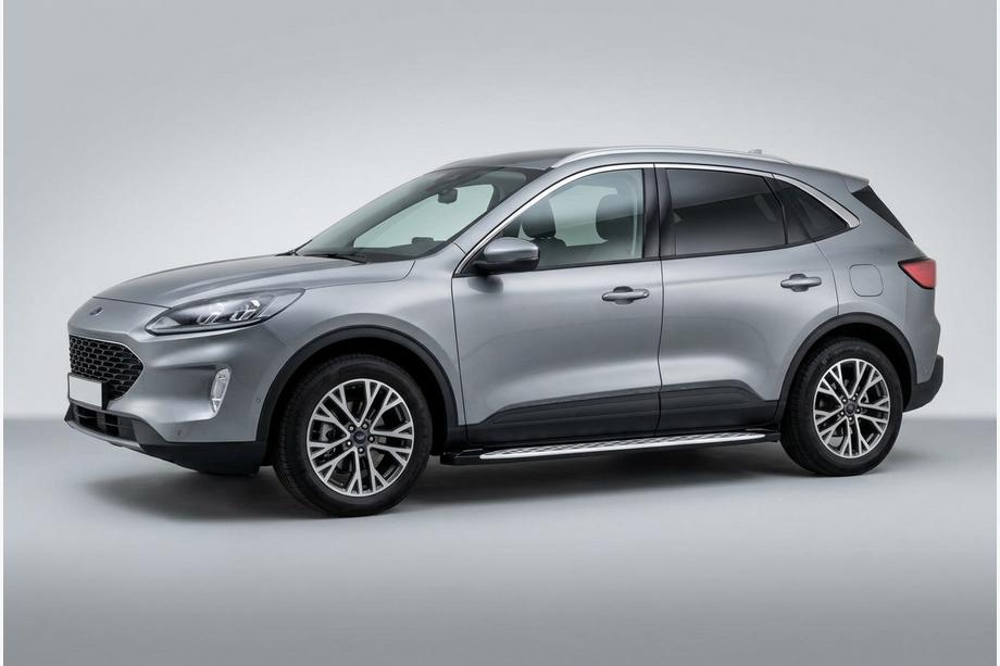 Ford Kuga/Escape 2019– Bočné nášľapy Shining V1 (2 ks, hliník) Image