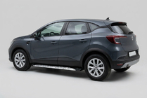 Renault Captur 2019– Bočné nášľapy Shining V1 (2 ks, hliník) fotografia 1