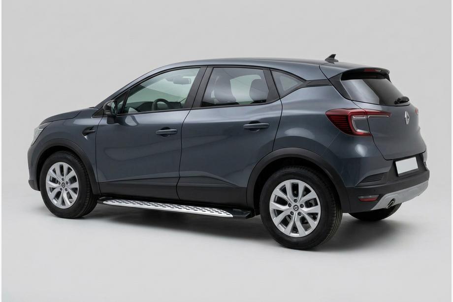 Renault Captur 2019– Bočné nášľapy Shining V1 (2 ks, hliník) Image