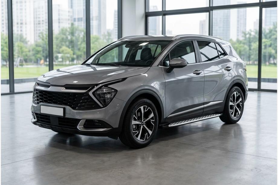 Kia Sportage 2021– Bočné nášľapy Shining V1 (2 ks, hliník) Image