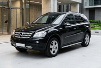 Mercedes ML W164 2005–2011 Bočné nášľapy Shining V1 (2 ks, hliník) fotografia 1