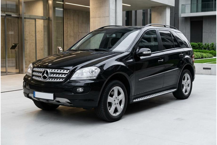 Mercedes ML W164 2005–2011 Bočné nášľapy Shining V1 (2 ks, hliník) Image