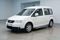 Volkswagen Caddy 2004–2010 Bočné nášľapy Shining V1 (2 ks, hliník) fotografia 1